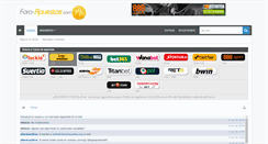 Desktop Screenshot of foro-apuestas.com